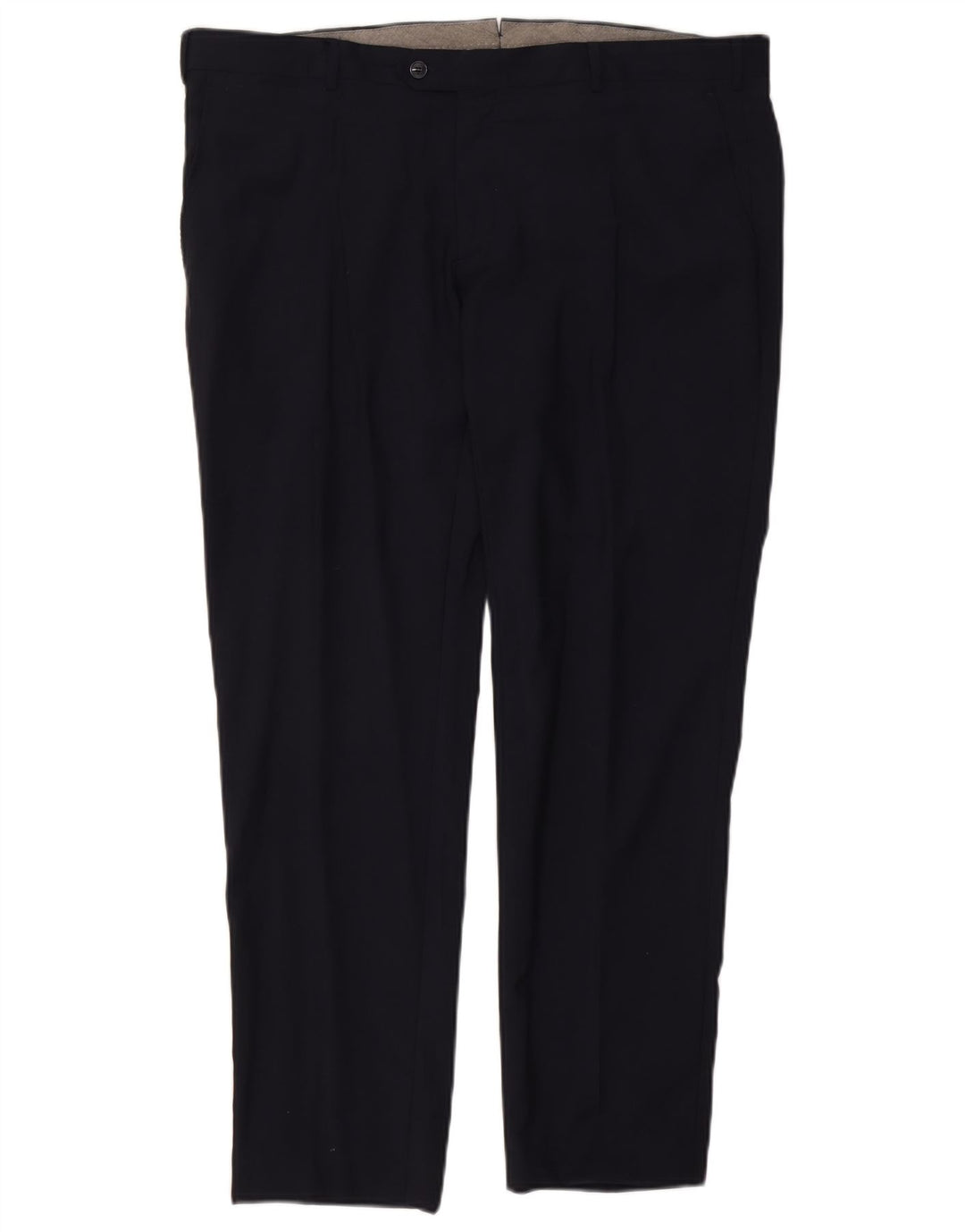 Vintage Slim Suit Bukser til mænd W40 L30 Marineblå