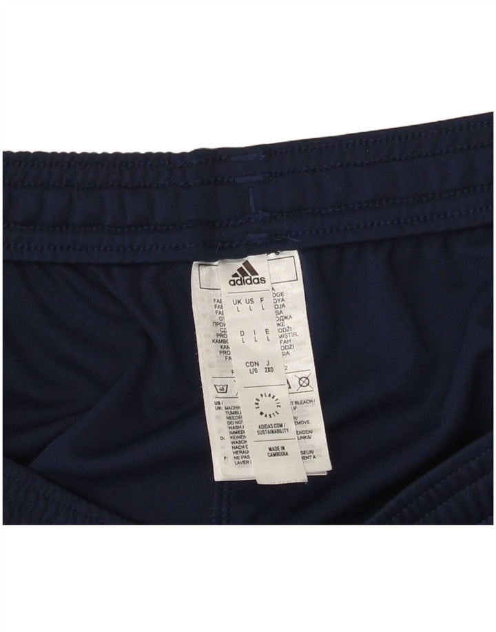 Adidas Aeroready Sportsshorts til mænd store marineblå polyester
