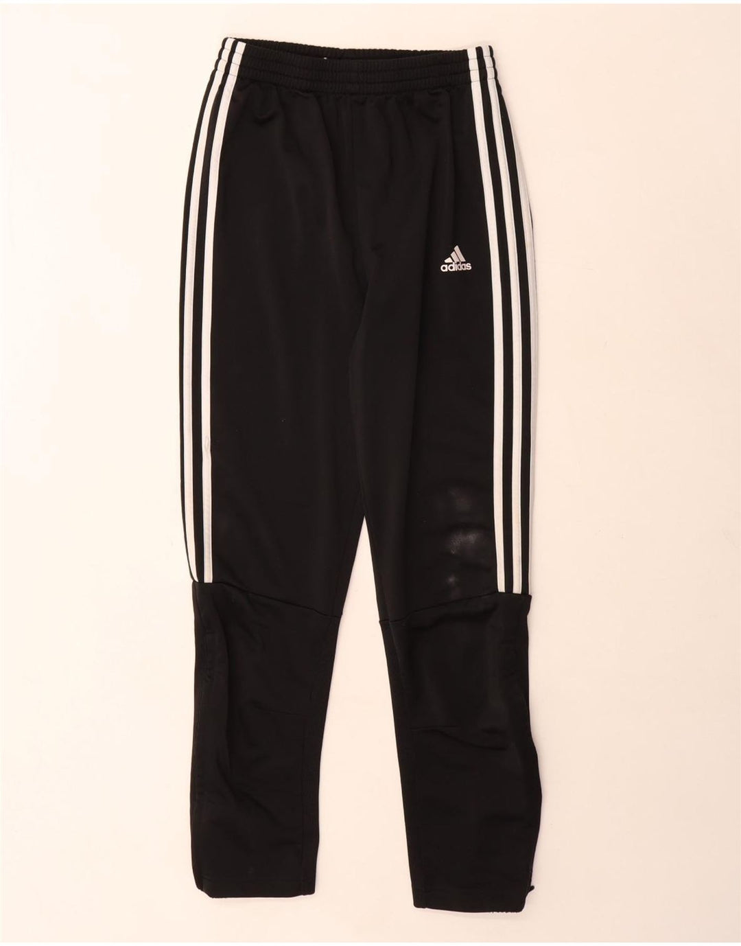 Adidas Drenge Træningsdragt Bukser 13-14 År Sort Polyester