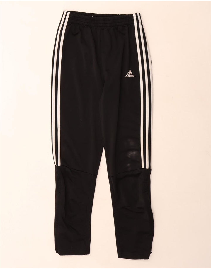 Adidas Drenge Træningsdragt Bukser 13-14 År Sort Polyester