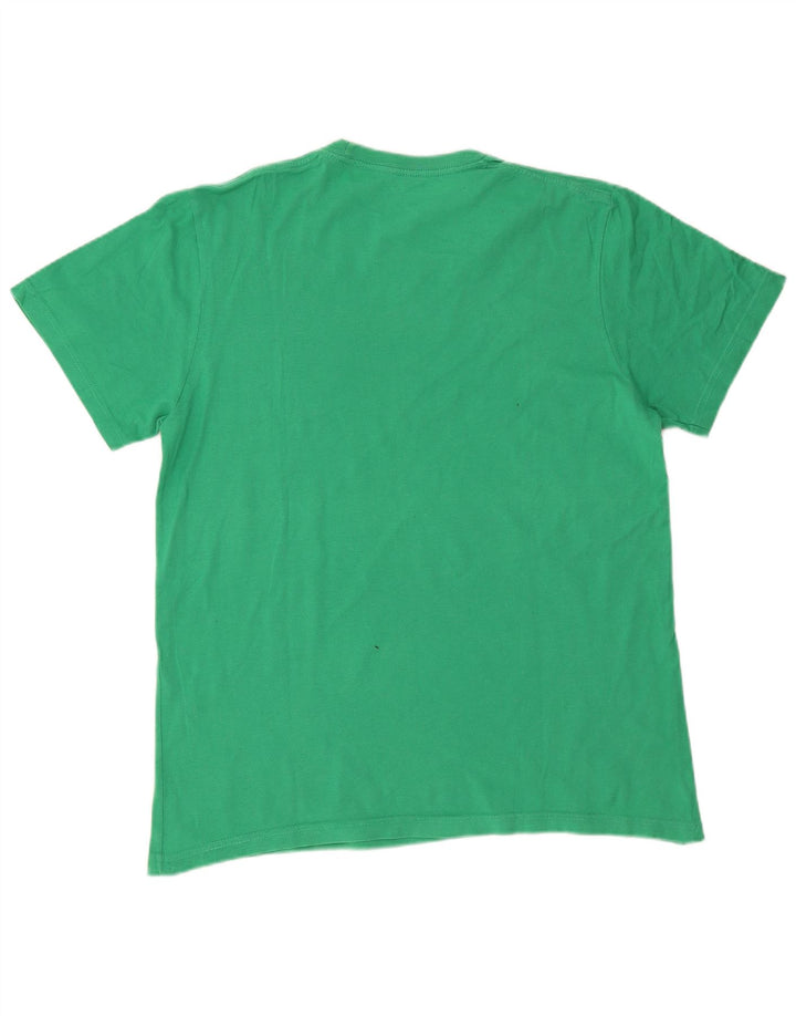 Converse Grafisk T-shirt til mænd, mellemgrøn bomuld