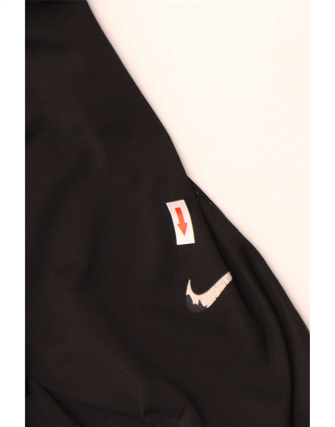 Nike Dame Dri Fit Grafiske Leggings UK 14 Medium Sort Polyester