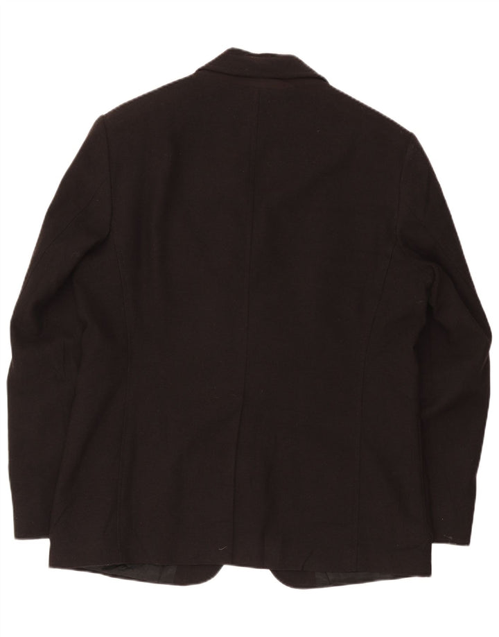 Geox Herre Respira 3-knaps blazerjakke UK 42 XL Sort Uld
