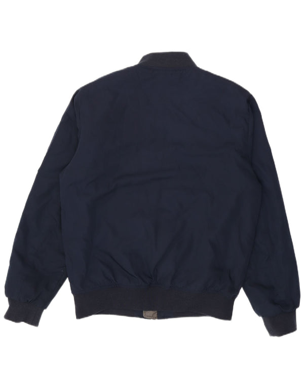 Lotto Herre Bomber Jacket UK 38 Medium Navy Blue Polyester