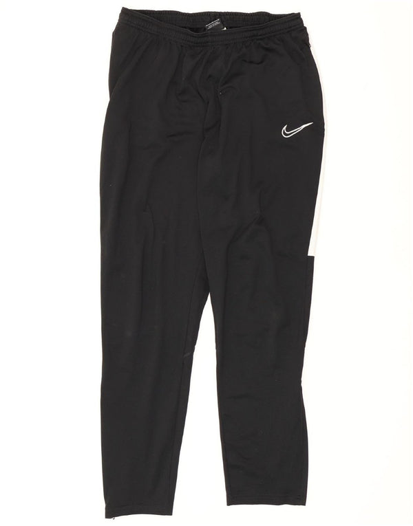 Nike Herre Dri Fit træningsdragt Bukser Large Black Colourblock Polyester