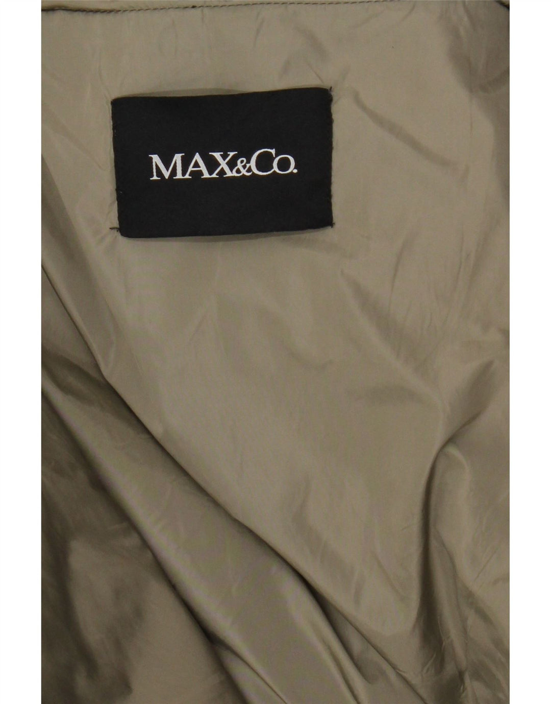 Max & Co. Polstret jakke til kvinder UK 12 Medium Khaki