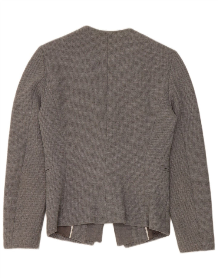 Max & Co. Dame 1-knaps blazerjakke UK 6 XS Grå Polyester