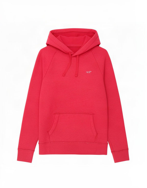 Hollister hættetrøje til kvinder UK 14 Medium Pink Bomuld