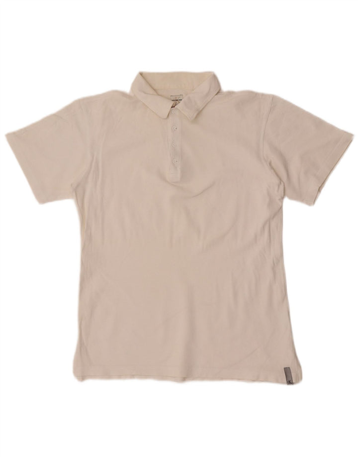 Calvin Klein Jeans drenge poloshirt 15-16 år hvid