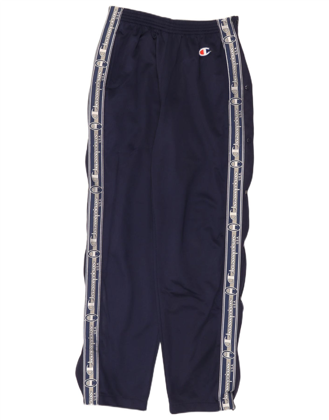 Champion Dame grafisk træningsdragt Bukser UK 12 Medium Navy Blue