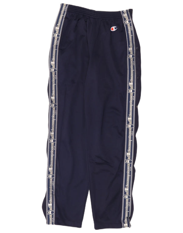 Champion Dame grafisk træningsdragt Bukser UK 12 Medium Navy Blue