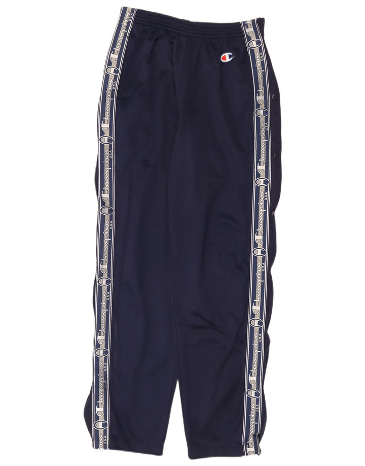 Champion Dame grafisk træningsdragt Bukser UK 12 Medium Navy Blue