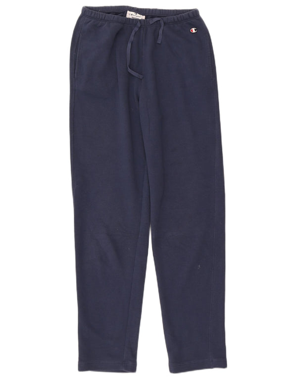 Champion Womens træningsdragt Bukser UK 14 Medium Navy Blue Bomuld