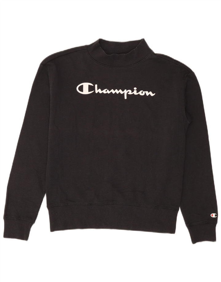 CHAMPION Grafisk sweatshirt til drenge 15-16 år 2XL sort bomuld