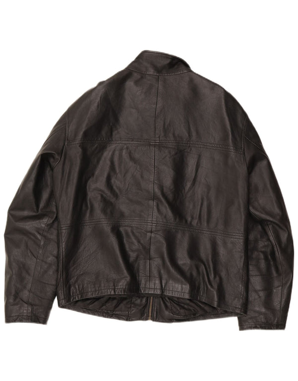 Vintage herre læderjakke UK 38 Medium Black