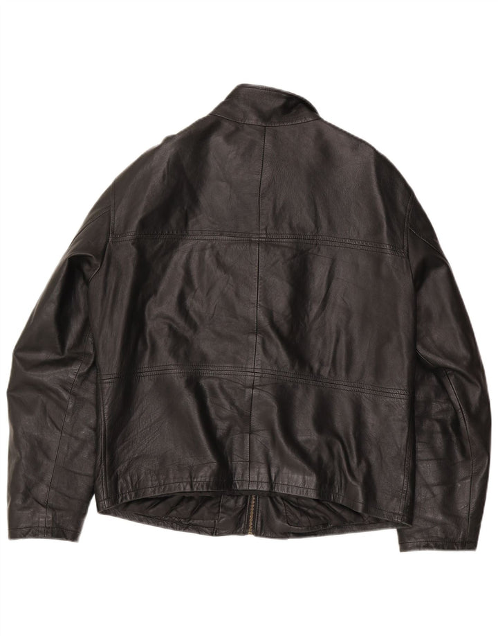 Vintage herre læderjakke UK 38 Medium Black