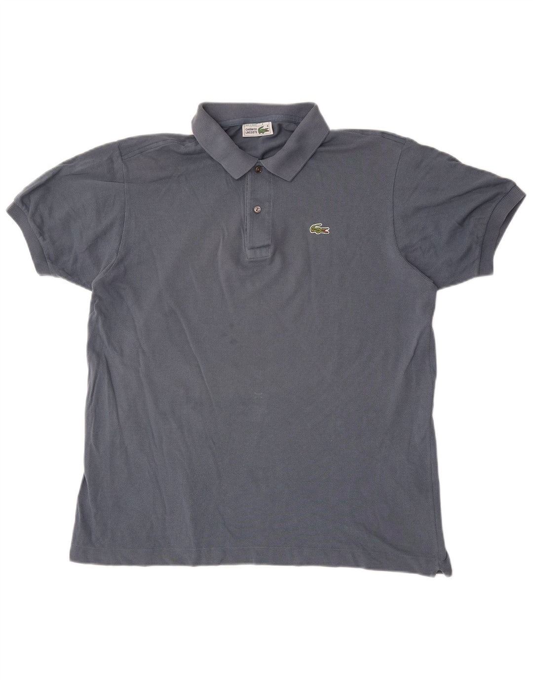Lacoste herre poloskjorte str. 6 XL Grå bomuld