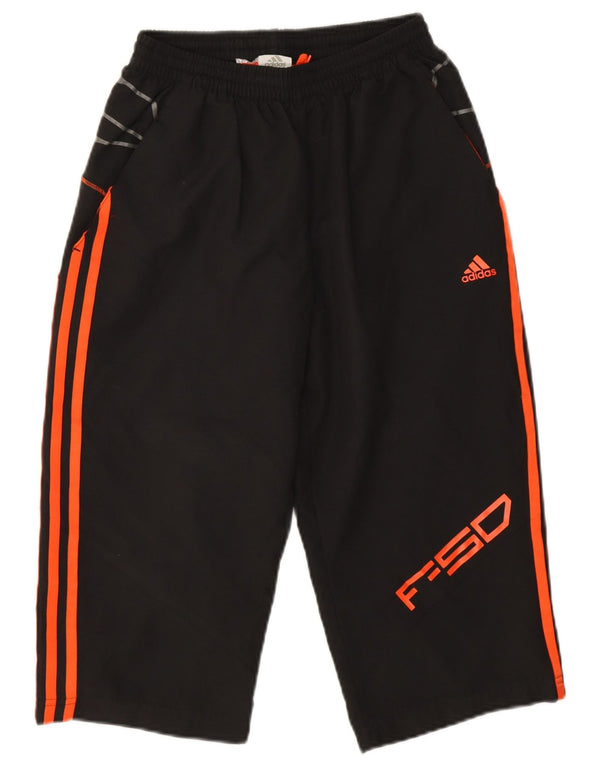 Adidas Boys F50 Graphic Bermuda Sportshorts 15-16 år Sort