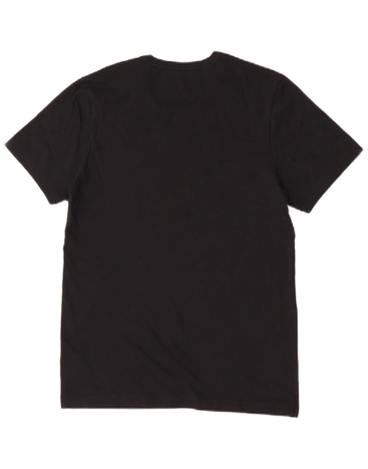 Hugo Boss Herre T-Shirt Top Lille Sort Bomuld
