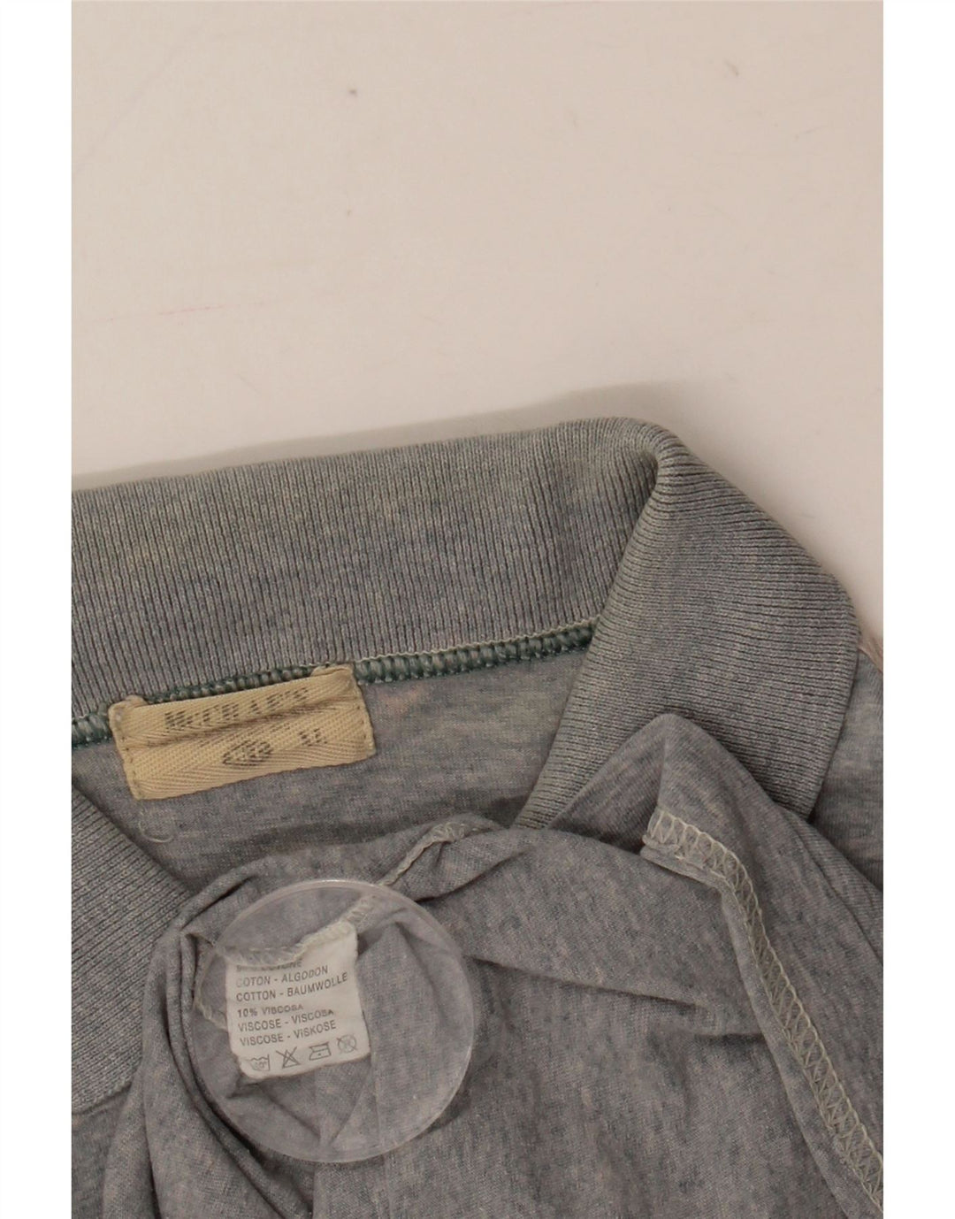 Mc Crae's Mens Graphic Polo Shirt XL Grey Cotton