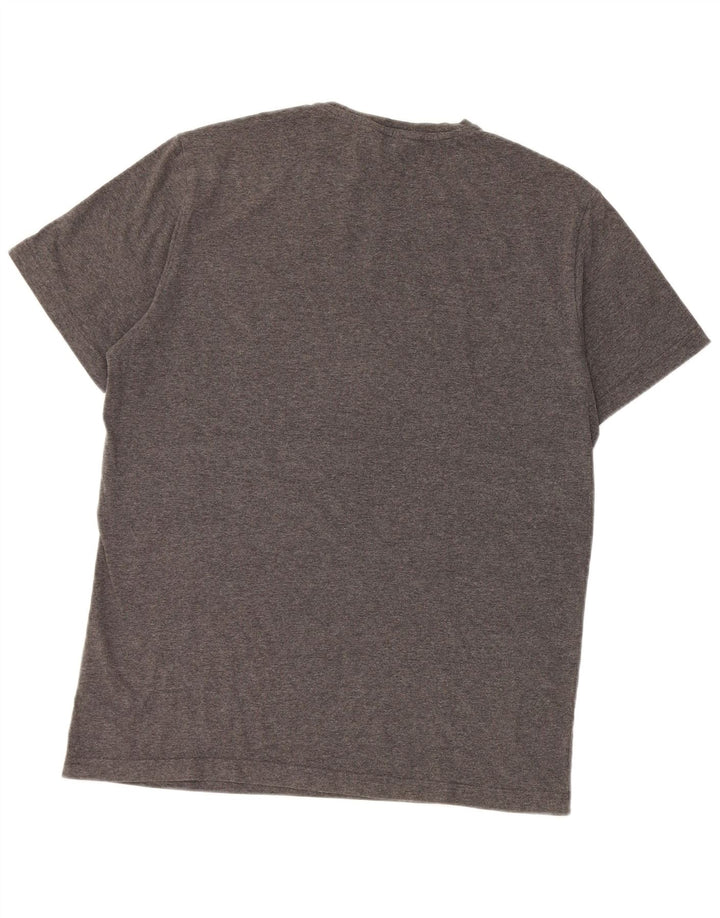 Penguin Herre Grafisk T-Shirt Top Medium Grå