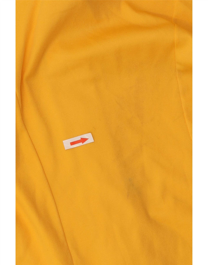 Vintage dameskjorte UK 12 Medium Yellow