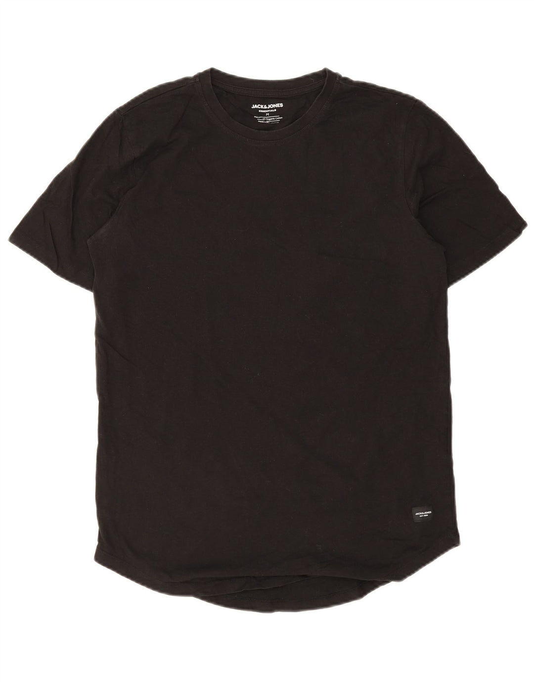Jack & Jones Herre T-Shirt Top Medium Sort Bomuld