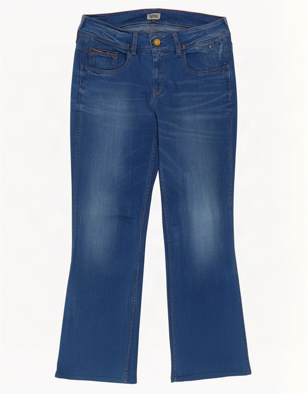 Tommy Hilfiger Dame Bootcut Jeans W31 L29 Blå Bomuld
