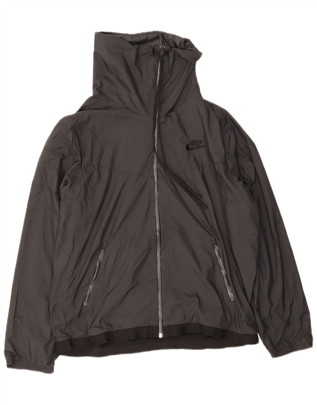 Nike Træningsdragt til mænd Topjakke UK 39/41 Medium Sort Polyester