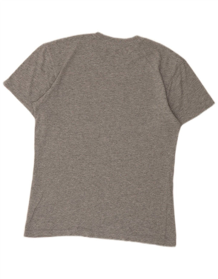 Vans Herre Classic Fit Grafisk T-Shirt Top Lille grå Flecked Bomuld