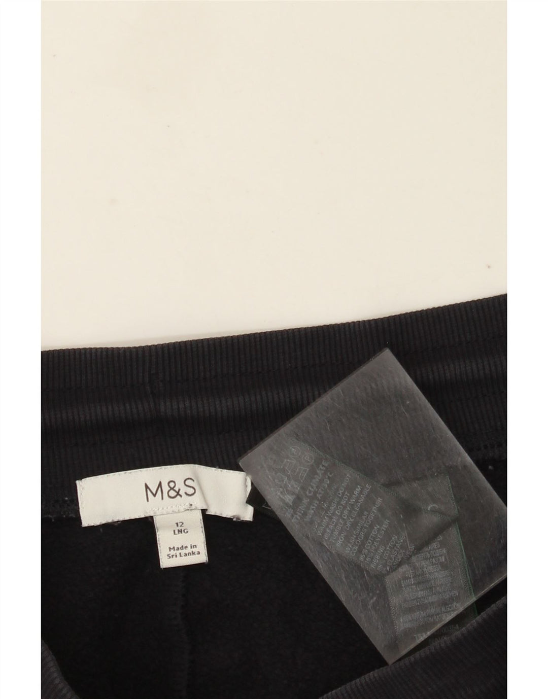 Marks & Spencer Træningsdragt til kvinder Joggers UK 12 Medium Navy Blue