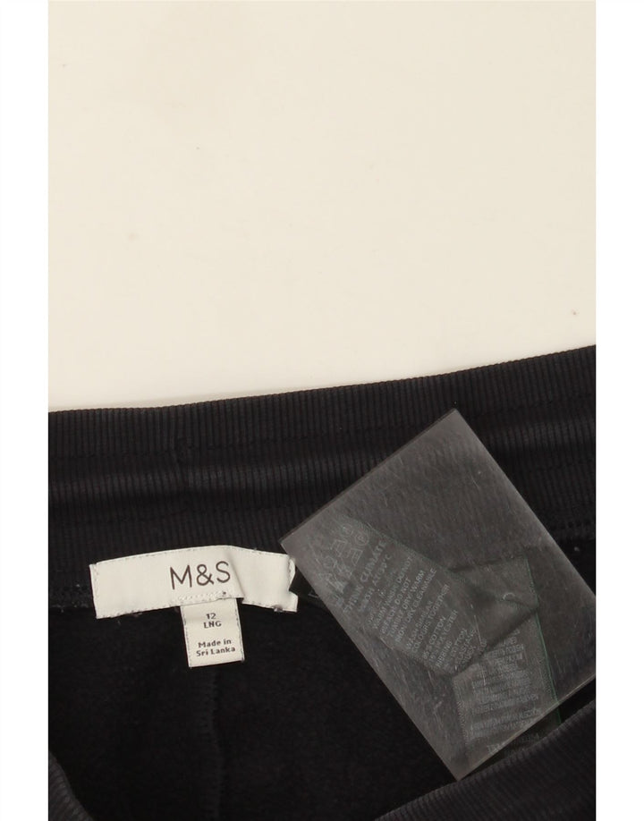 Marks & Spencer Træningsdragt til kvinder Joggers UK 12 Medium Navy Blue