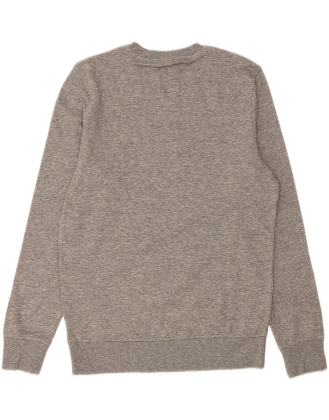 JACK & JONES Grafisk sweatshirt til mænd Medium Grå Flecked Bomuld