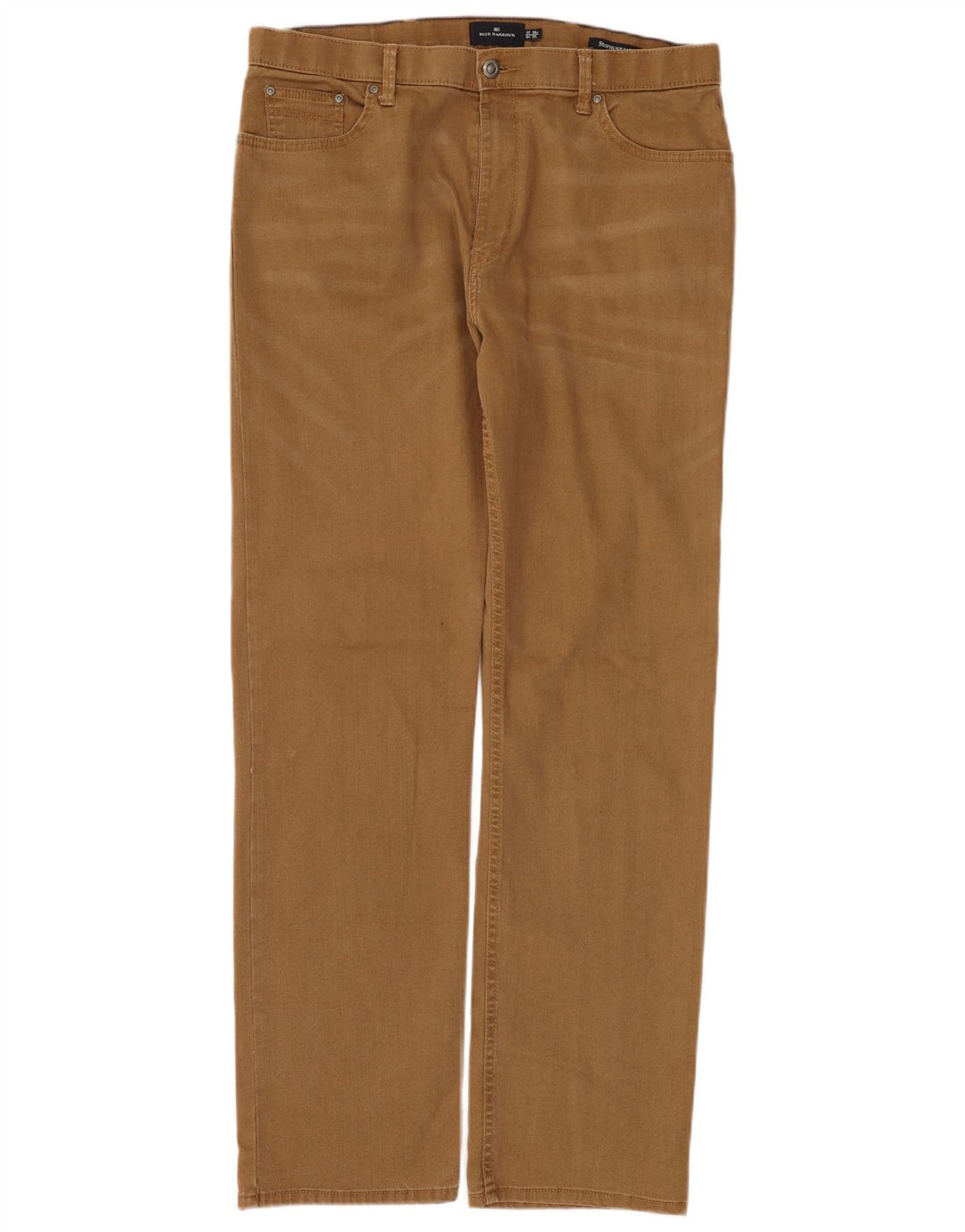 Marks & Spencer Straight Jeans til mænd W38 L33 Brun bomuld