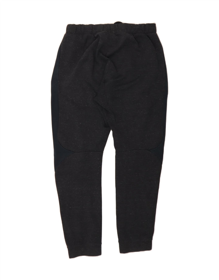 PUMA Mens Tracksuit Trousers Joggers Medium  Black Flecked Cotton Vintage Puma and Second-Hand Puma from Messina Hembry 