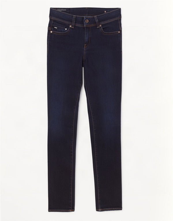 G-Star Dame Midge Slim Jeans W33 L34 Marineblå