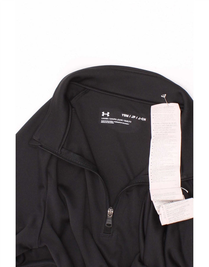 Under Armour Boys Grafisk Pullover Træningsdragt Top 7-8 år Lille Sort