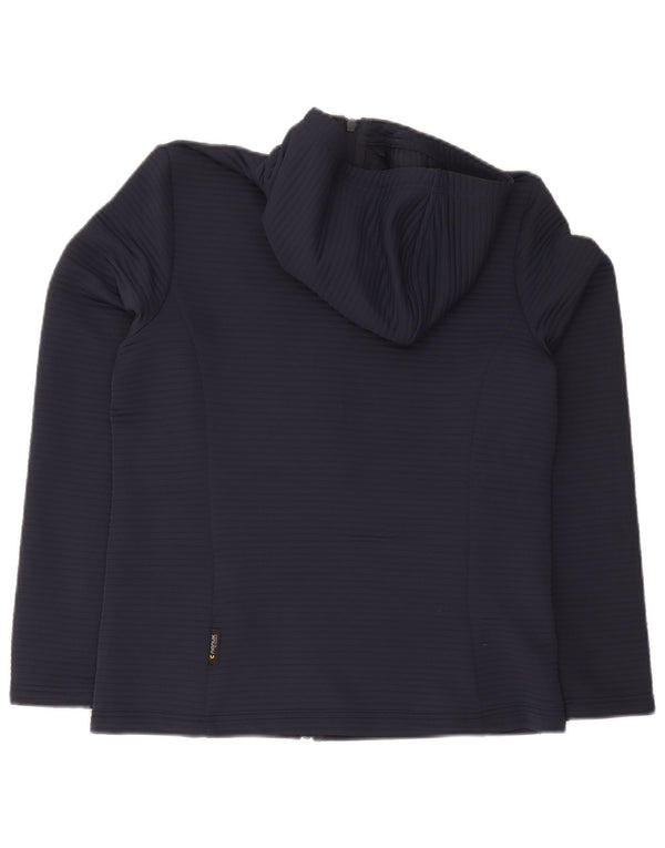 Jack Wolfskin Dame Hættetræningsdragt Topjakke UK 10/12 Medium Navy Blue