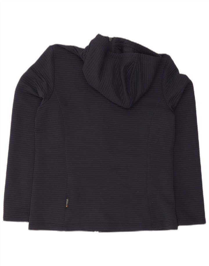 Jack Wolfskin Dame Hættetræningsdragt Topjakke UK 10/12 Medium Navy Blue