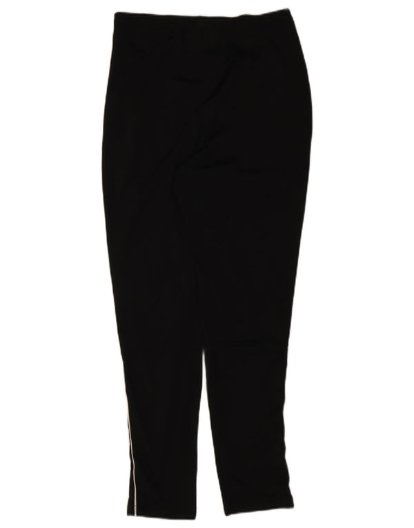 Nike Dame Dri Fit træningsdragt Bukser UK 12 Medium Sort Polyester