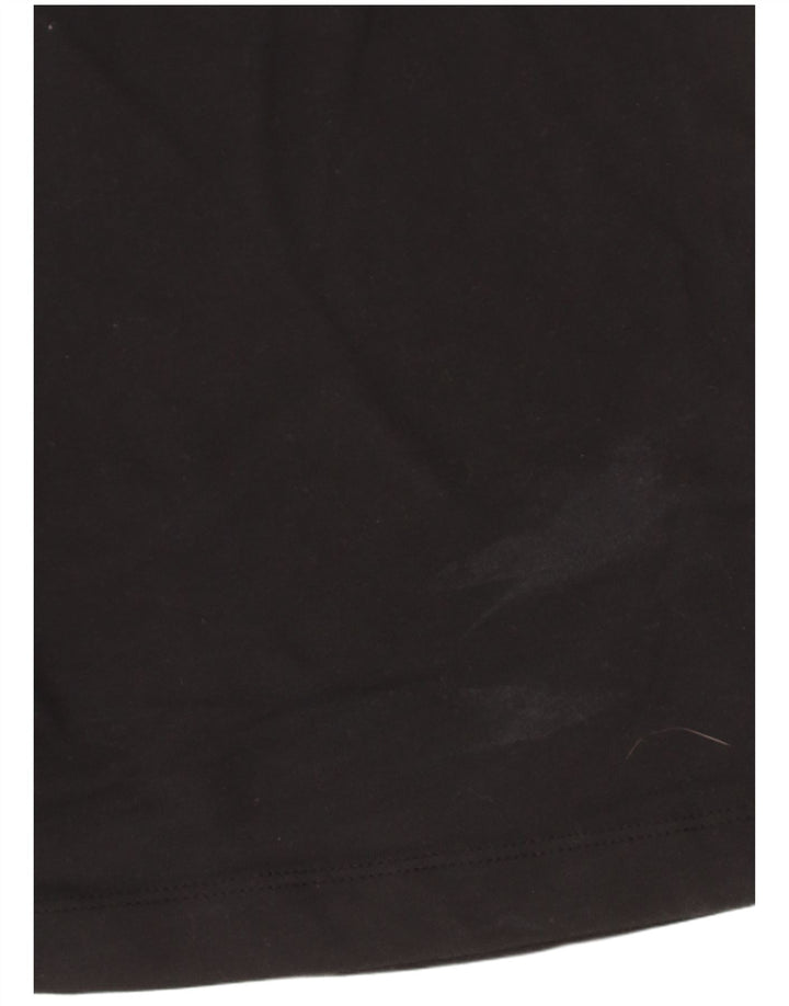 Nike Herre Dri Fit T-shirt Top Medium Sort Bomuld