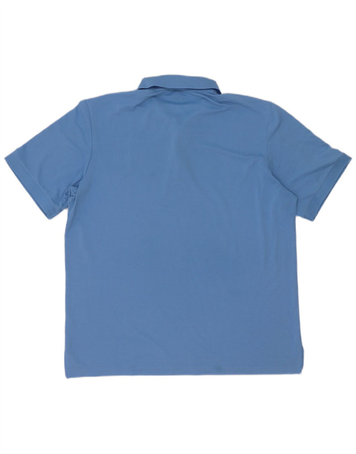 Adidas Polo skjorte til mænd, stor blå
