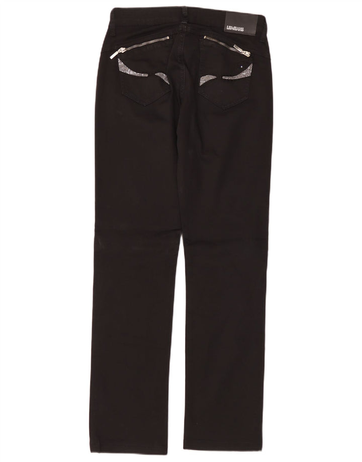 Liu Jo Lige Jeans til kvinder W30 L30 Sort