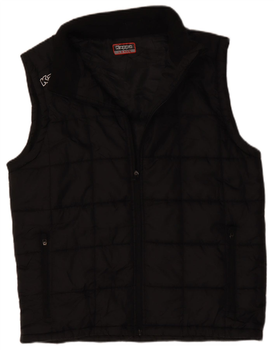 Kappa Herre Polstret Gilet UK 40 Large Black Polyester