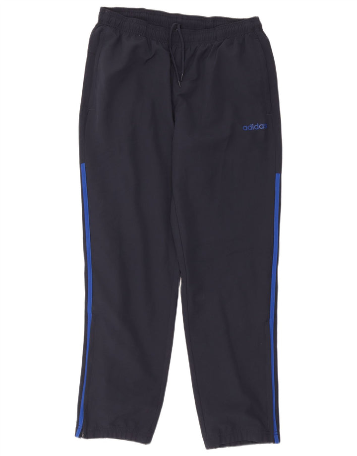 Adidas Herre træningsdragt Bukser Joggers Large Navy Blue Polyester