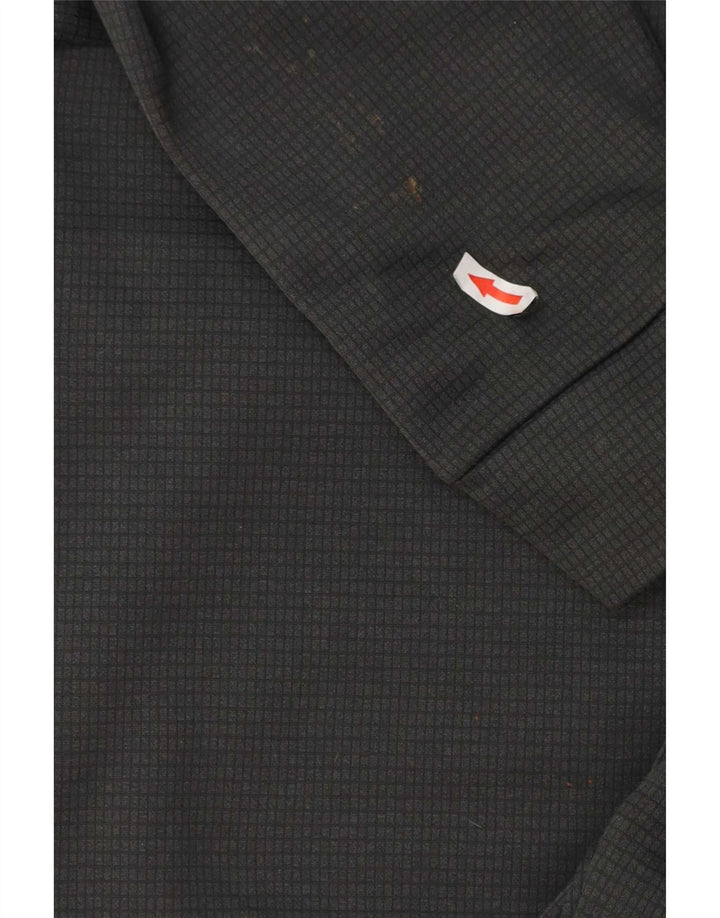 The North Face Herre Grafisk Hoodie Jumper Stor Grå Polyester