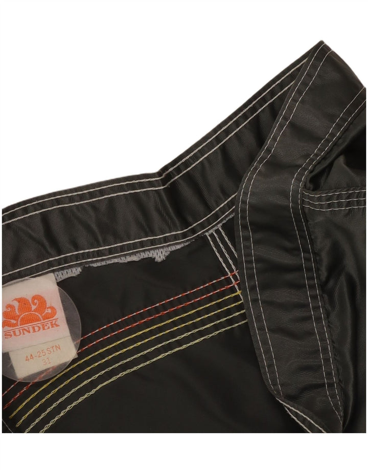 SUNDEK Herre badeshorts Medium Grå Stribet Nylon