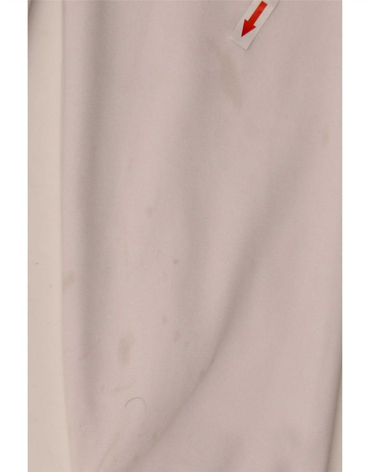 Reebok træningsdragt topjakke til kvinder UK 12 Medium White Colourblock Polyester