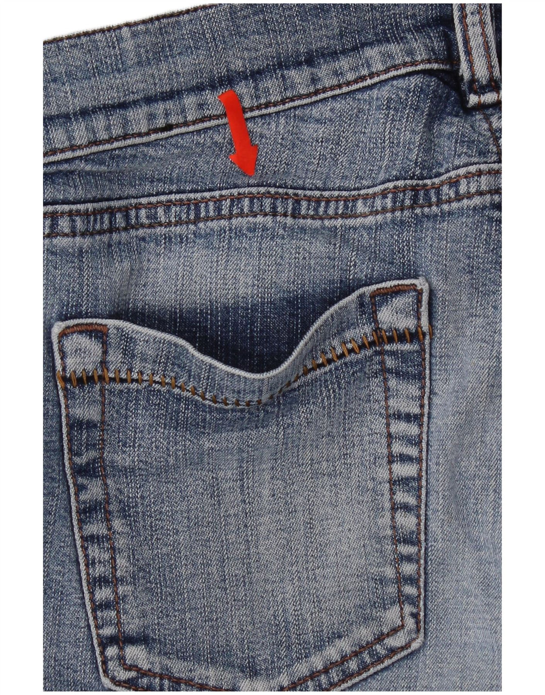 Diesel Dame Bootcut Jeans W31 L30 Blå Bomuld