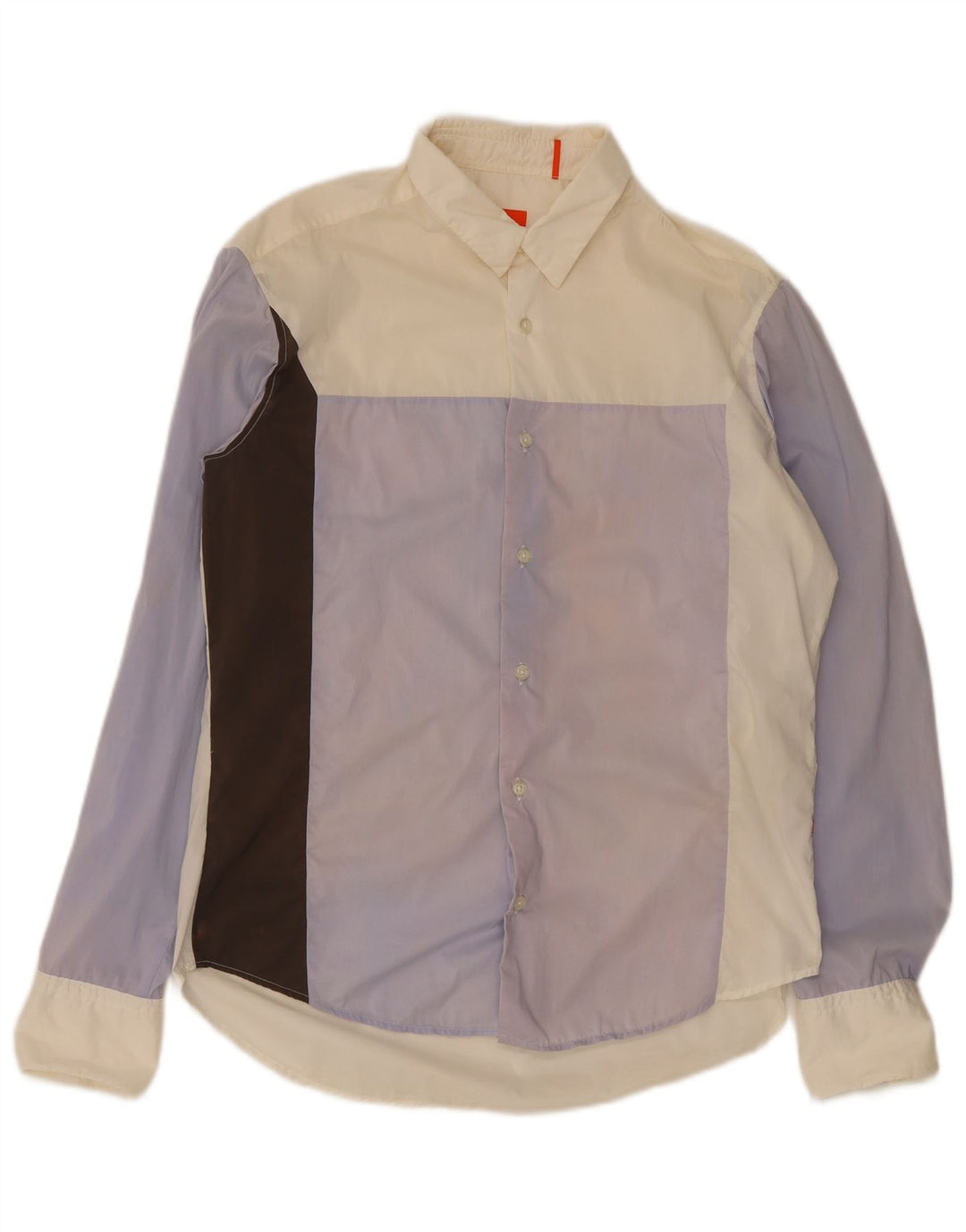 Hugo Boss Herreskjorte Medium Flerfarvet Colourblock Bomuld